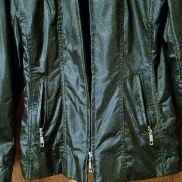 Vintage Sin Jacket faux fur collar  Small - Picture 5 of 13